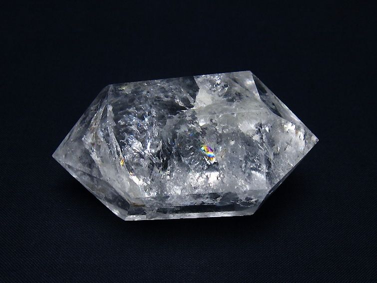 虹入り ヒマラヤ水晶ダブルポイント [t98-2675] 3枚目