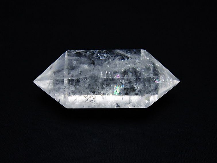 虹入り ヒマラヤ水晶ダブルポイント [t98-2692]