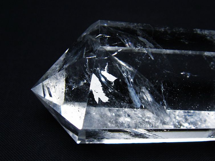 虹入り ヒマラヤ水晶ダブルポイント [t98-2717] 2枚目