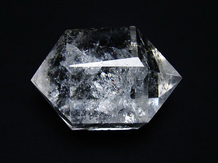 虹入り ヒマラヤ水晶ダブルポイント [t98-2735] 3枚目