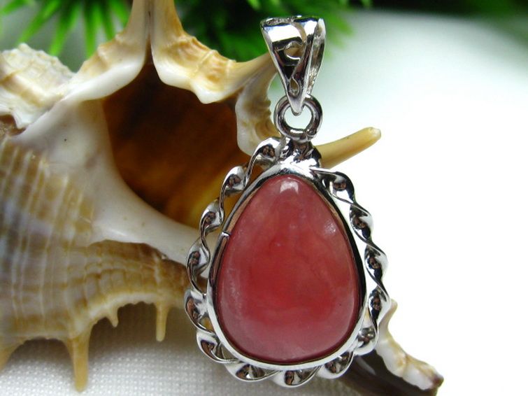 インカローズ ロードクロサイト ペンダント [W12-12] 1枚目