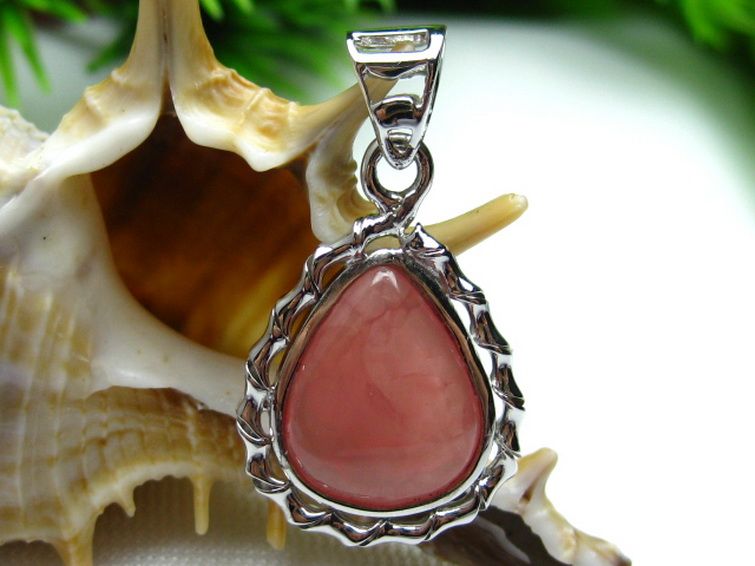 インカローズ ロードクロサイト ペンダント [W12-16] 1枚目