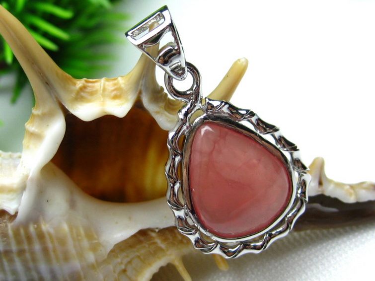 インカローズ ロードクロサイト ペンダント [W12-16] 2枚目