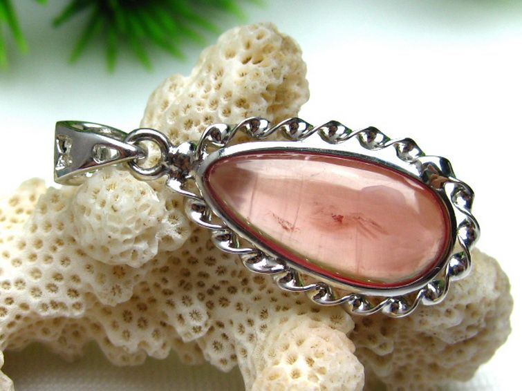 インカローズ ロードクロサイト ペンダント [W12-2] 2枚目