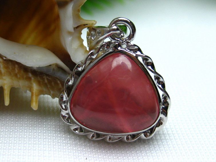 インカローズ ロードクロサイト ペンダント [W12-7] 1枚目