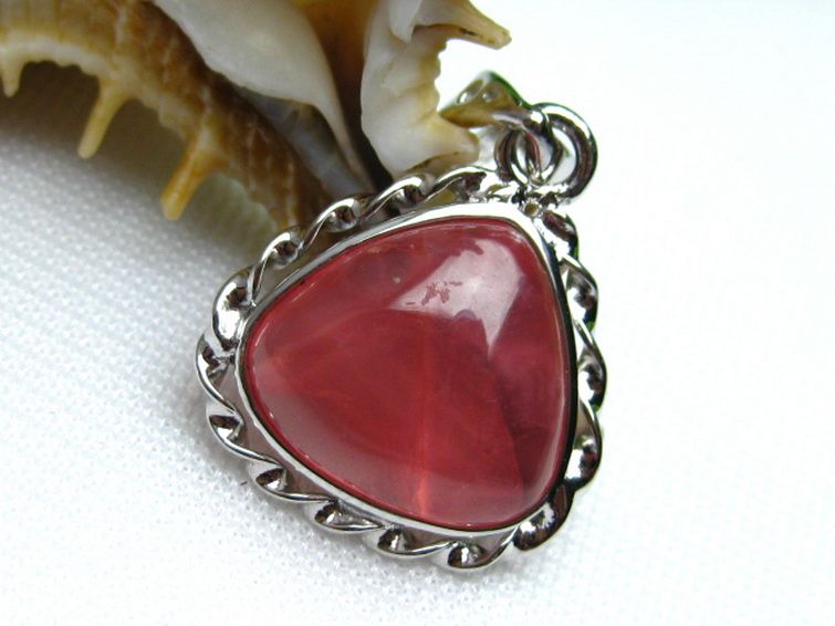 インカローズ ロードクロサイト ペンダント [W12-7] 2枚目