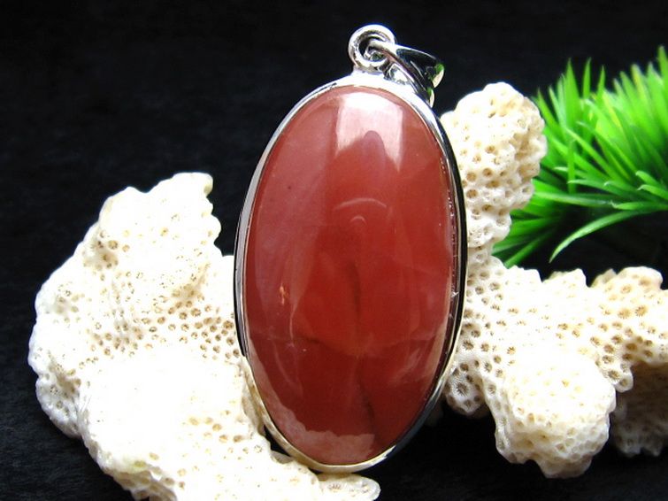 インカローズ ロードクロサイト ペンダント [W13-13] 1枚目