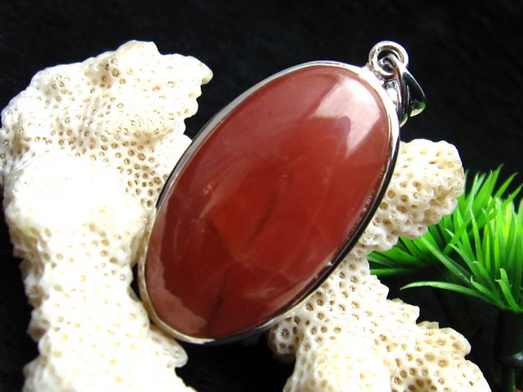 インカローズ ロードクロサイト ペンダント [W13-13] 3枚目