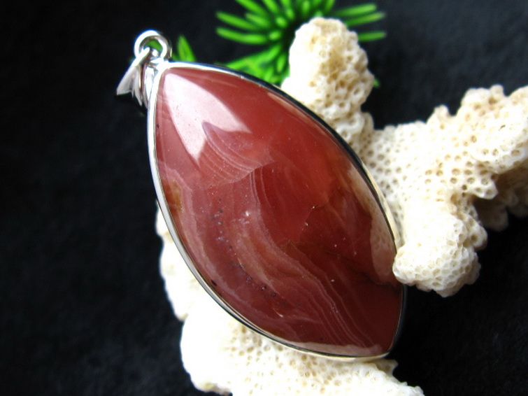 インカローズ ロードクロサイト ペンダント [W13-18] 2枚目