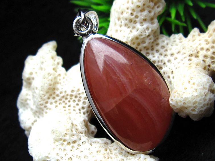 インカローズ ロードクロサイト ペンダント [W13-25] 2枚目