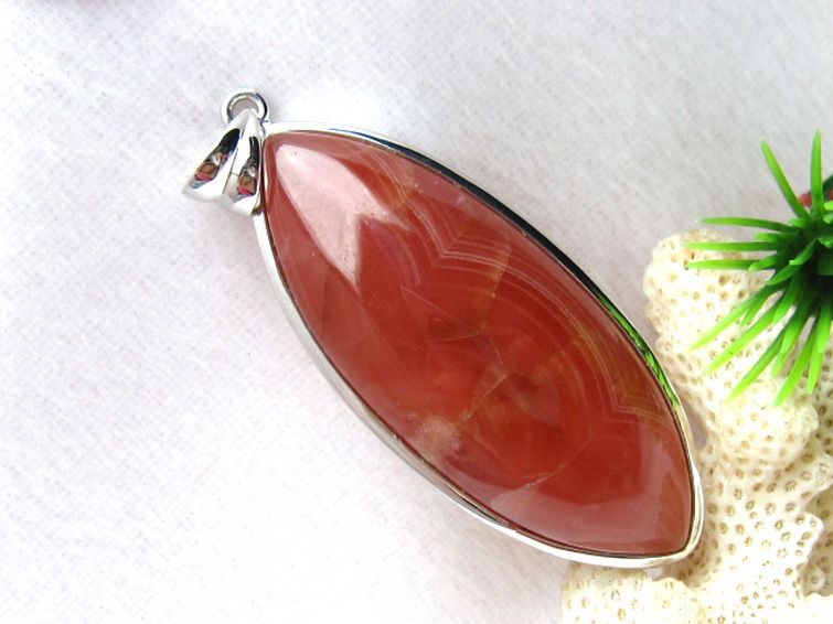 インカローズ ロードクロサイト ペンダント [W13-2] 2枚目