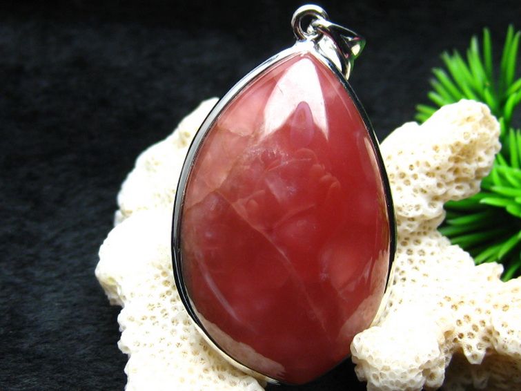 インカローズ ロードクロサイト ペンダント [W13-42] 1枚目