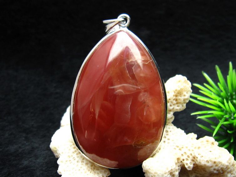 インカローズ ロードクロサイト ペンダント [W13-6] 1枚目