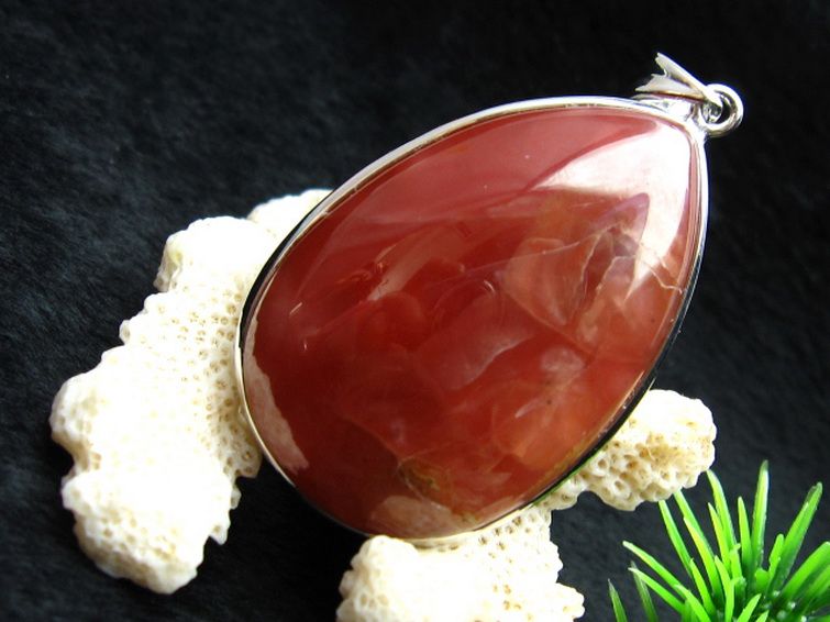 インカローズ ロードクロサイト ペンダント [W13-6] 2枚目