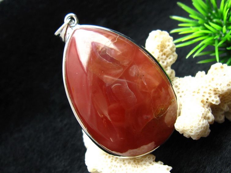 インカローズ ロードクロサイト ペンダント [W13-6] 3枚目