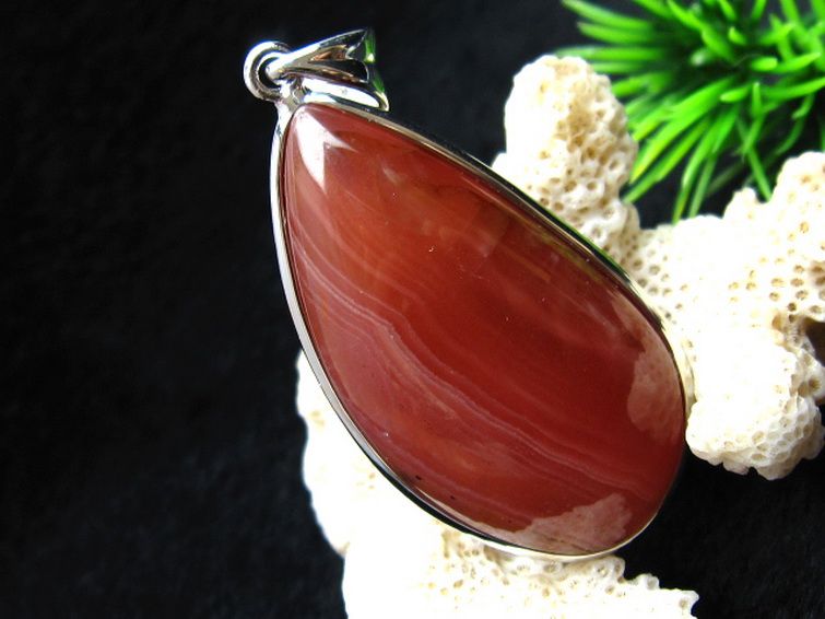 インカローズ ロードクロサイト ペンダント [W13-8] 2枚目