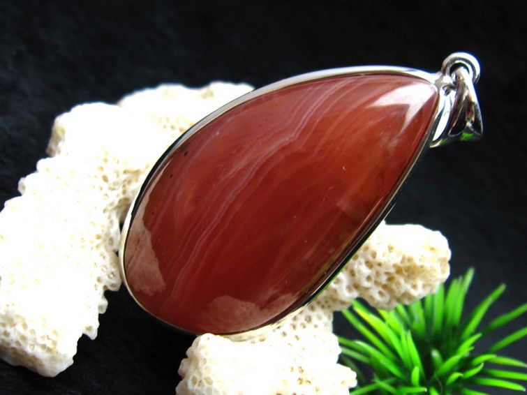 インカローズ ロードクロサイト ペンダント [W13-8] 3枚目