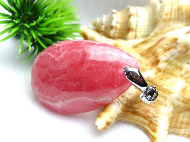 インカローズ ロードクロサイト ペンダント [W14-10] 2枚目