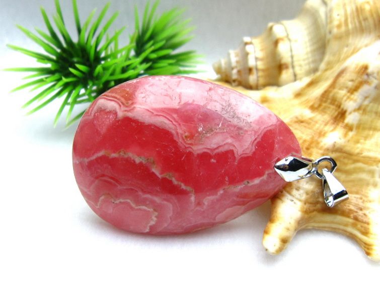 インカローズ ロードクロサイト ペンダント [W14-41] 2枚目