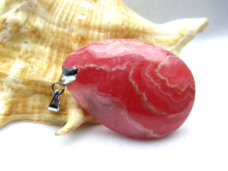 インカローズ ロードクロサイト ペンダント [W14-41] 3枚目