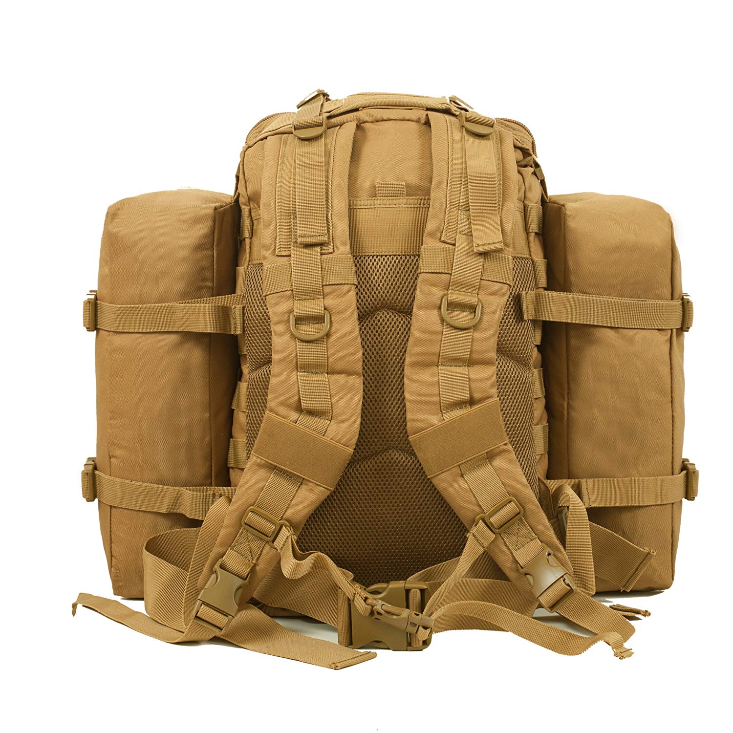 サイバトロン バックパック 3Pタクティカル MOLLE 防水 軽量 アウトドア ミリタリー U.Sタイプ リュックデイパック