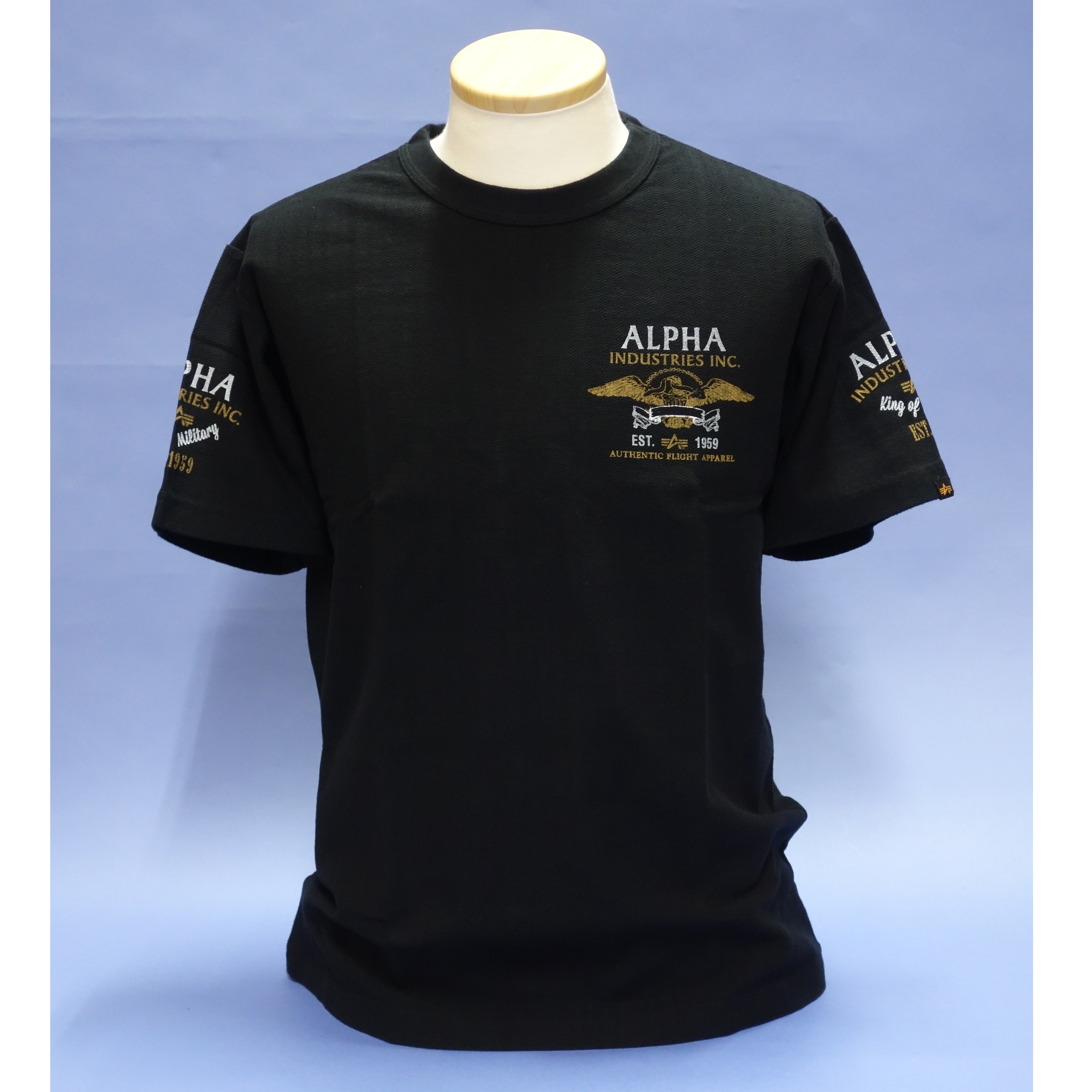 送料込★ALPHA INDUSTRIES★Tシャツ Basic Batik Tシャツ Alpha Industries Batik T シャツ - ベストプライス ▷ FC-Moto