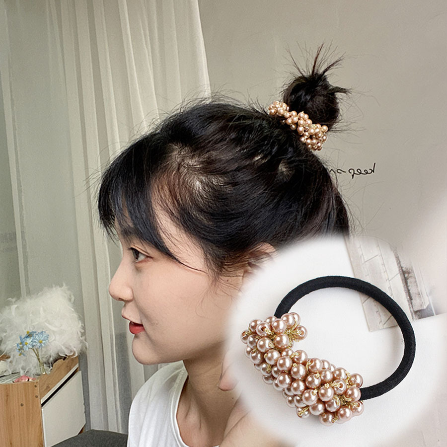 パールヘアゴム キラキラ ヘアアクセサリー かわいい ゴールド オシャレ 髪飾り 上品 大人っぽい 大人 上品 エレガント(メール便送料無料)  :TZSP029HC:seiheishop - 通販 - Yahoo!ショッピング