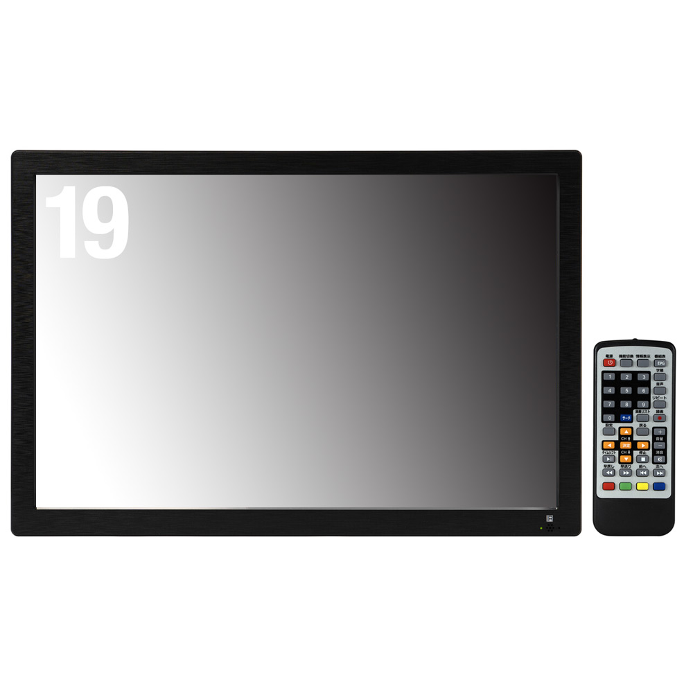 OVER TIME 19インチ ポータブルテレビ OT-FT190KT Amazon | 19インチ録画機能付きポータブルテレビ | ポータブル