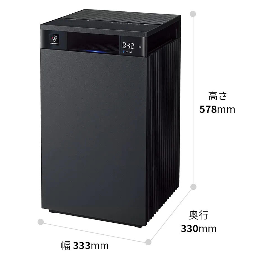 シャープ 床置き型プラズマクラスター空気清浄機Purefit FP-U120-H