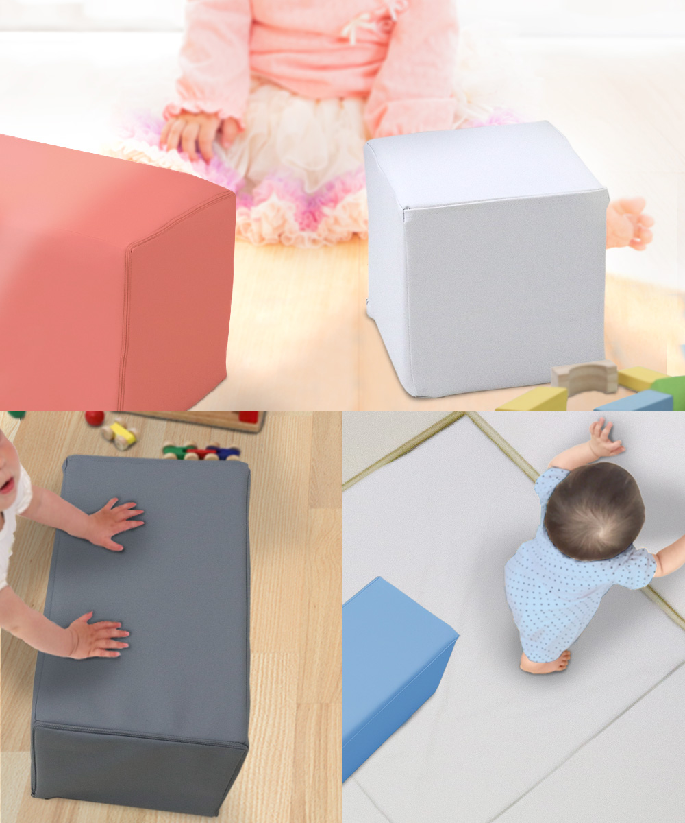 クッションマット　ブロック キッズブロック Gセット 88×88 cm 0.5畳 | マット キッズ