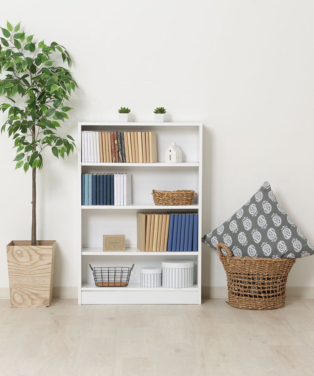 本棚・本収納 B-LINE QUBY White 本棚・本収納 B-LINE QUBY White 本棚