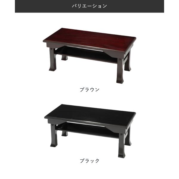 【未使用品】折りたたみ机　木製　総桐 天然木 桐製 折りたたみ 便利机 ミニ 完成品 SDX-450 ブラウン
