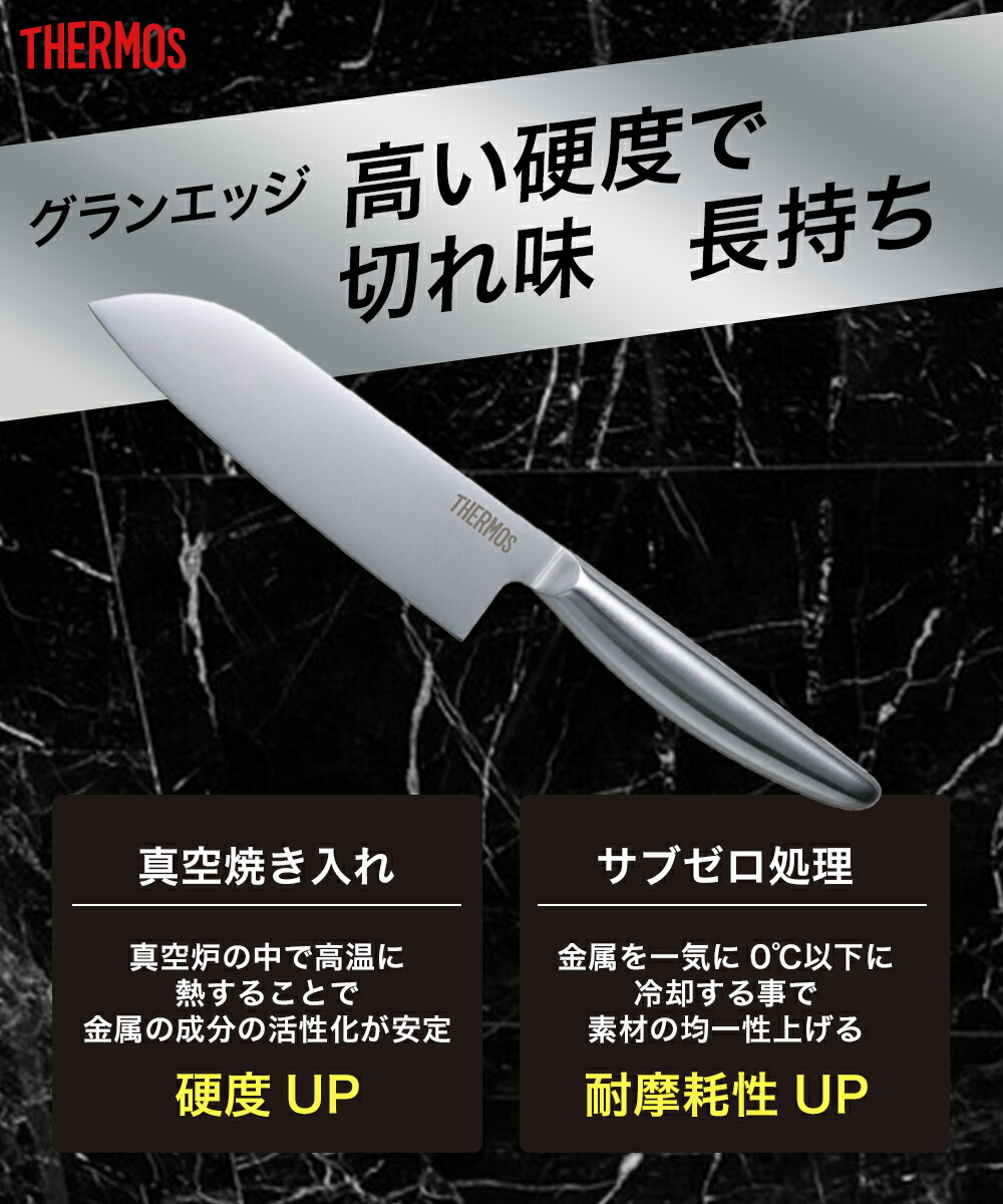 グランエッジ 小三徳包丁 145mm KKB-S145 食洗機対応 サーモス