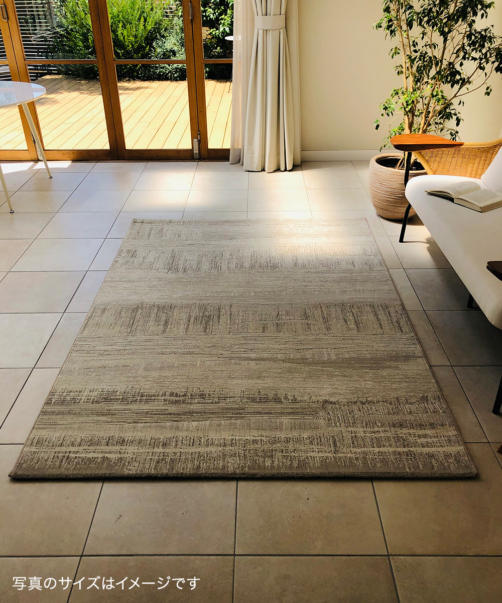 ラグ カーペット 200×200cm 約2畳 ラピス ベルギー製 大一商事