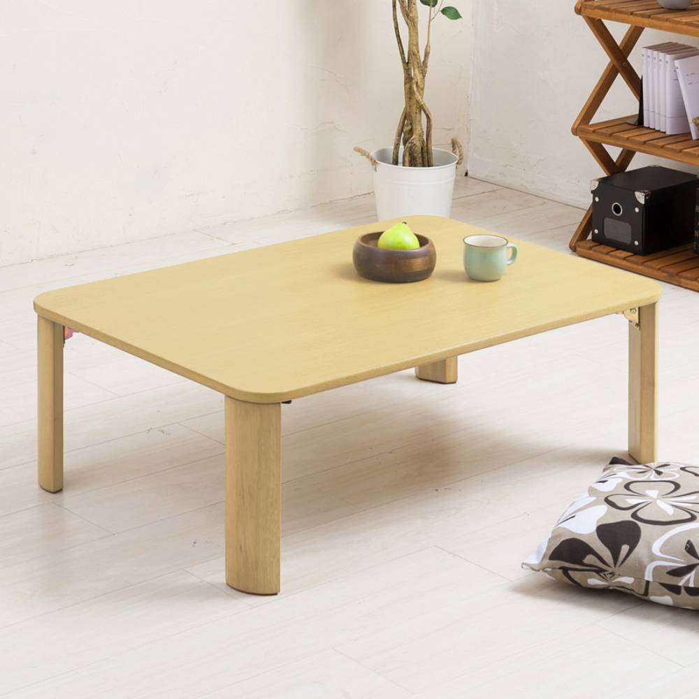ローテーブル 折りたたみ テーブル 90cm × 60cm 木製 NK-096
