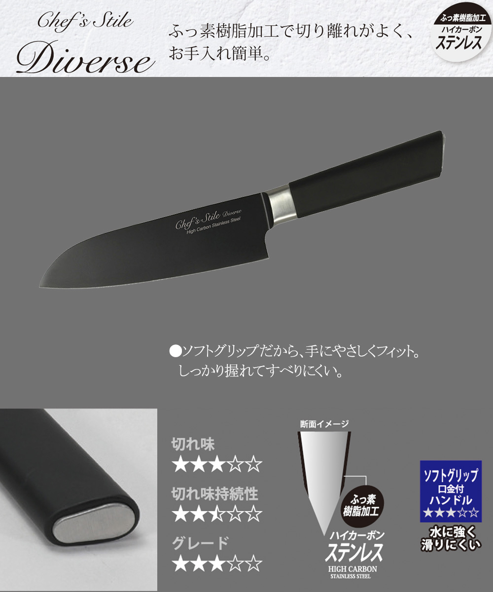三徳包丁 15cm 小 抗菌 まな板 ブラック L セット ベストコ | 包丁