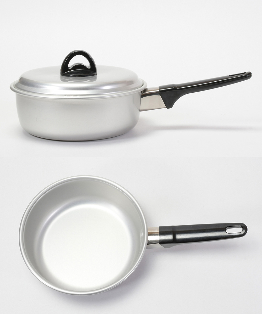 片手鍋 17cm アルミ ラーメン鍋 軽量 LD-373 ベストコ | アルミ鍋 ガス