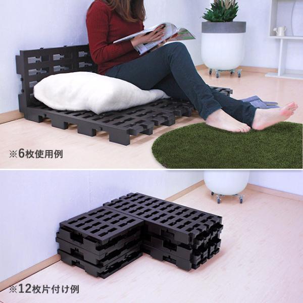 ジョイント式　プラスチック　すのこベッド n158-set-s1_4.jpg