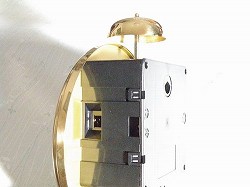 ドイツのクラシック調の真鍮製機械式振り子壁掛け時計 送料無料 : 生活