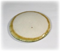 織部の丸小皿 青織部銘々皿 陶芸家中島春草の伝統工芸作品【瀬戸赤津焼 織部の丸小皿 青織部銘々皿 陶芸家中島春草の伝統工芸作品【瀬戸赤津焼