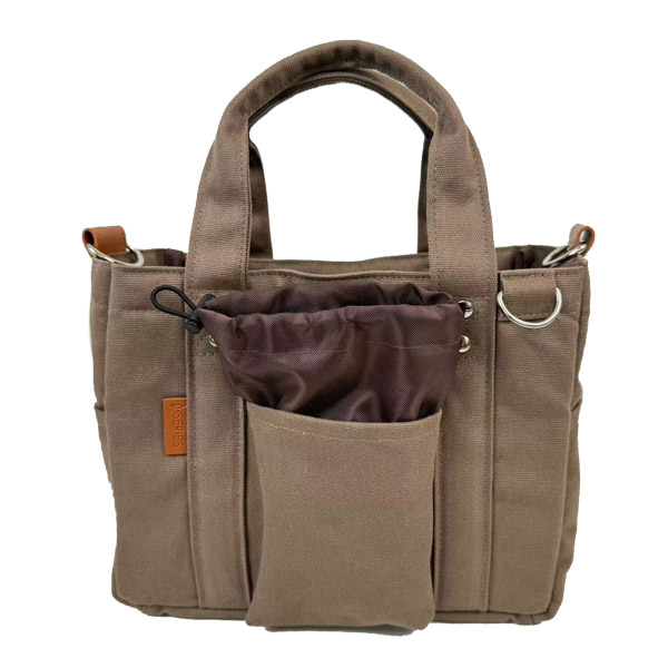 お散歩バッグ ショルダー 犬 2Way Mサイズ D・SERIES 帆布 撥水 便利