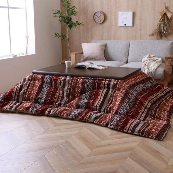 こたつ 掛け ふとん 正方形 単品 マナフィス オレンジ 約200×200cm