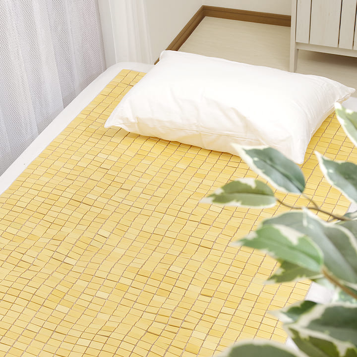 竹シーツ シングル 「 竹駒シーツ 」 接触冷感 敷きパッド 冷感シーツ