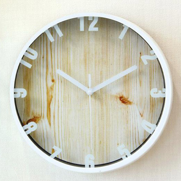 掛け時計 ブランチ 22cm ブラック/ホワイト 壁掛け時計 おしゃれ かわいい｜seikatsusouzouya｜03