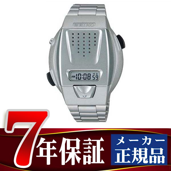 SEIKO SBJS001 音声式シルバー腕時計 SEIKO（セイコー） 音声デジタルウォッチ シルバー SBJS001 正規品