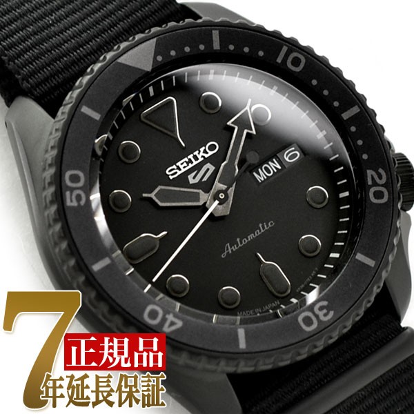 セイコー5スポーツ ストリートスタイル Seiko 5 自動巻き 手巻き付き 腕時計 流通限定モデル ブラック ダイアル ナイロン ベルト Sbsa025 Sbsa025 セイコー時計専門店 スリーエス 通販 Yahoo ショッピング