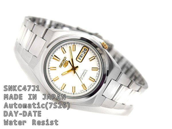 セイコー 腕時計 SEIKO 逆輸入 SNKC47J1 セイコー5 SEIKO5 自動巻き
