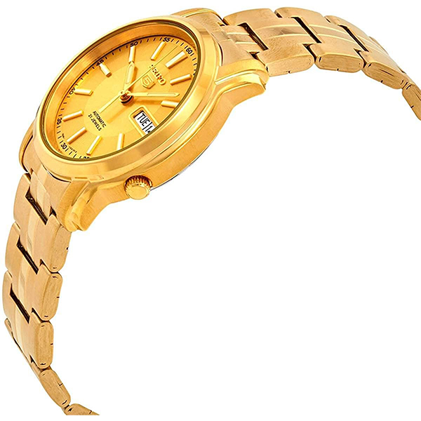 SEIKO 5 SNKL86K1 機械式 自動巻き アナログ メンズ 腕時計 ゴールド