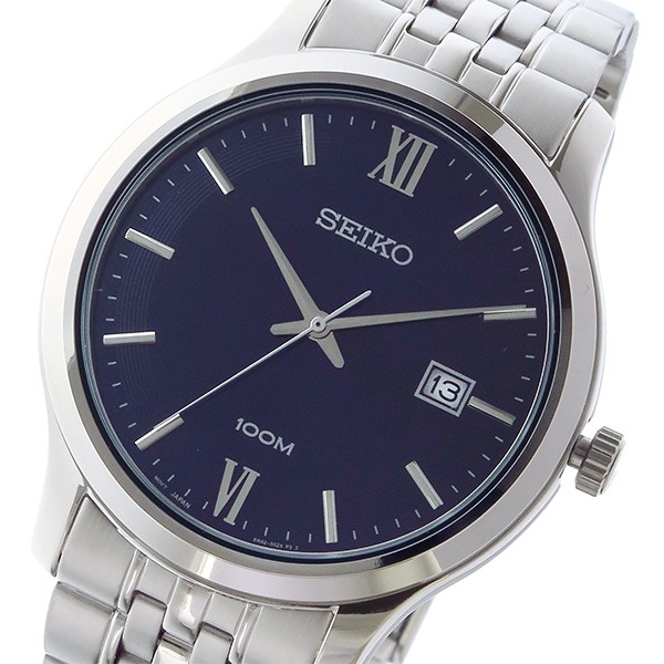 セイコー SEIKO ネオクラシック NEO CLASSIC クオーツ メンズ 腕時計 SUR219P1 ダークブルー :SUR219P1