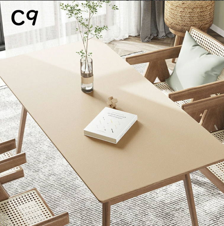 テーブルクロス、マット沢山 テーブルクロス テーブルマット PU 皮革生地 PVC 北欧風 防水防油 耐熱